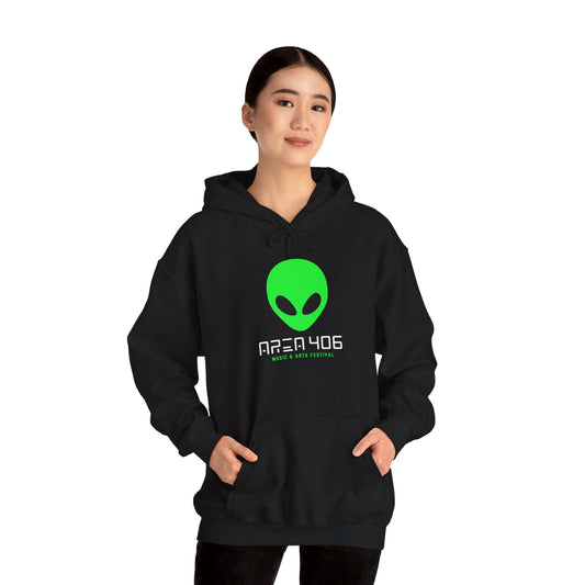 Area 406 Festival Hoodie (Black)