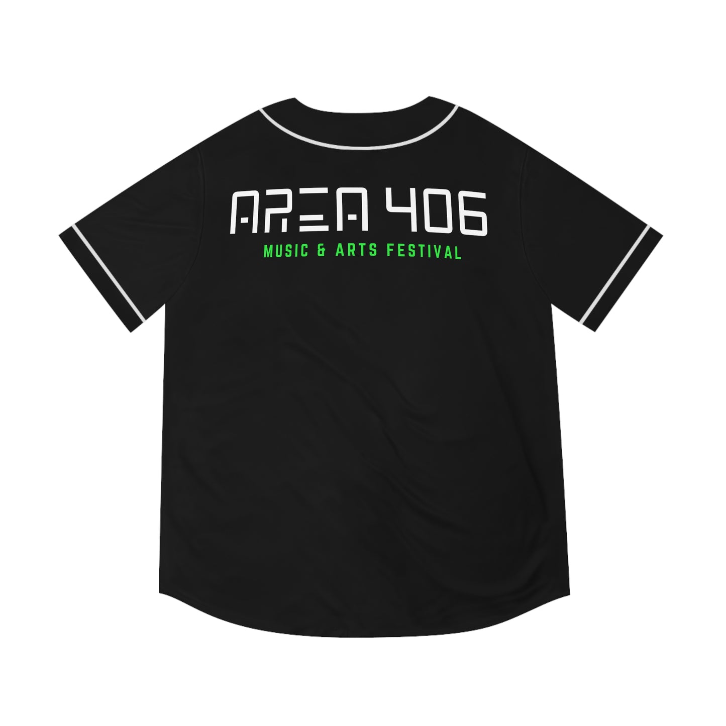 Area 406 Festival Baseball Jersey (Black)