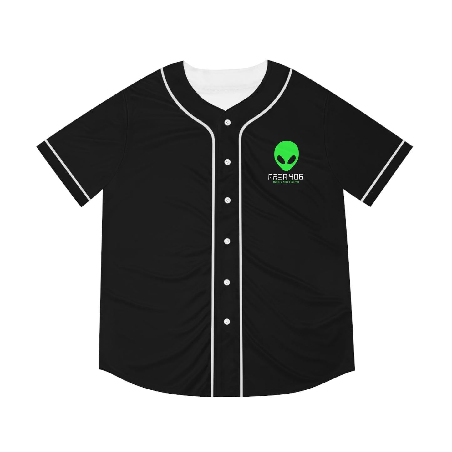 Area 406 Festival Baseball Jersey (Black)